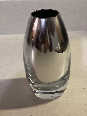 Vintage Mercury Silver Beautiful Decor Vase 5 1/4” • $29.99