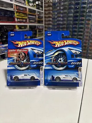 Hot Wheels 2005 First Editions Maserati MC12 Lot Of 2 FTE & 10 Spoke Vhtf • $40