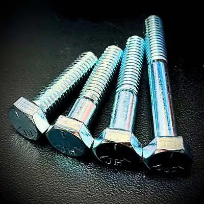 UNC 3/8  Hex Bolt And Set Screws High Tensile 8.8 Zinc DIN931 • £3.90