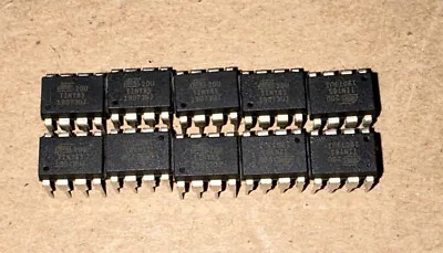 (10) ATTINY85-20PU Microchip Microcontroller IC MCU MicroChips • $19.95