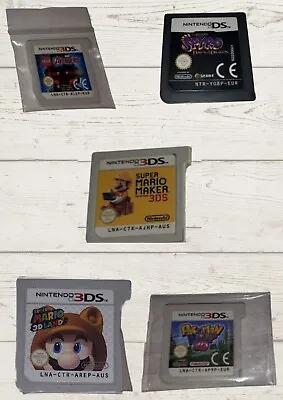 Nintendo 3DS Cartridge Yoshi Mario Spyro Lego Pacman • $25