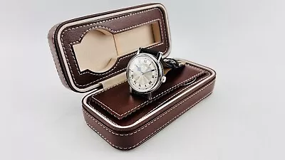 Antique Patek Philippe & Co Watch Pocket Movement Stainless Steel Case Swiss • $915