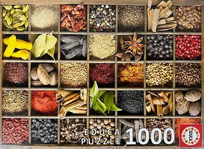 Educa 'SPICES'- 1000 Piece Jigsaw Puzzle 2013 - 48 X 68cm ~ Complete • £8.99
