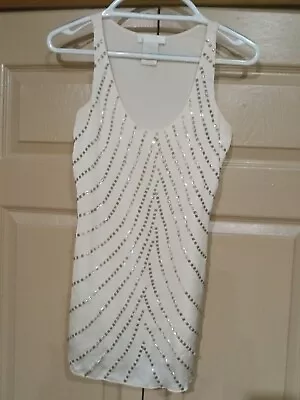 MM Couture Women's White Sleeveless Blouse Size S • $20