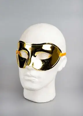 £4.24 • Buy Gold Venetian Half Face Masquerade Ball Masks Hen Party Birthday Fancy Dress