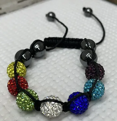 Tresor Paris Multicolor Stones  Crystals 4 Magnetite Bracelet • $49.99