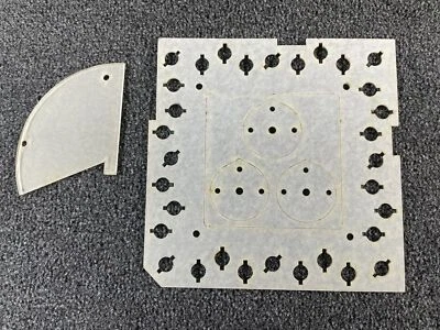 $32.77 • Buy Stern Monopoly Pinball Machine Playfield Clear Plastic Lot 830-5987-XX NOS