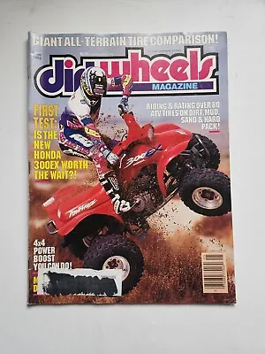 Vintage May 1993 Dirt Wheels ATV Magazine Honda Yamaha Suzuki Kawasaki Polaris • $50