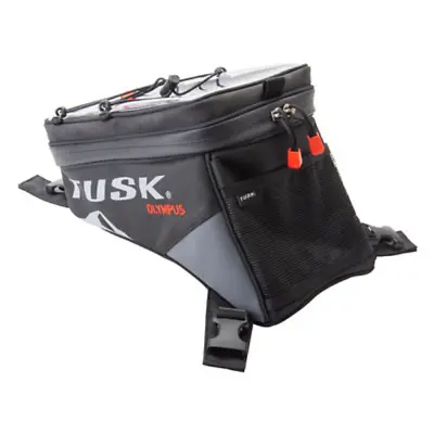 Tusk Racing Olympus Tank Bag Large Grey/Black • $102.48