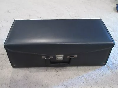 Rare Vintage BMI 8 Track Black Faux Leather 24 Tape Storage Box • $24.99