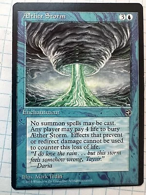 MISCUT BOTH SIDES 1995 Homelands Aether Storm MTG Magic The Gathering • $9.99