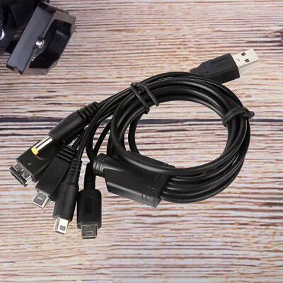 5 In1 USB Charger 1.2m/4 Ft Game Cables For Nintendo NDSL / NDS NDSI XL 3DS • $12.79