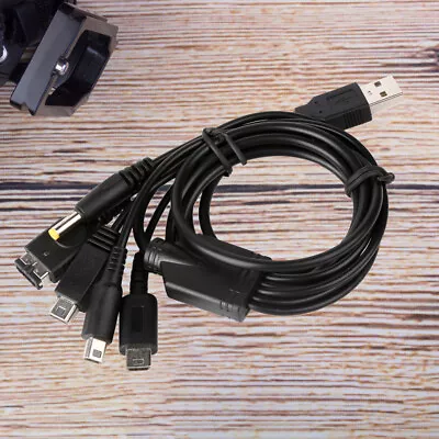 5 In1 USB Charger Cable Universal 1.2m/4 Ft For Nintendo NDSL / NDS NDSI XL 3DS • $10