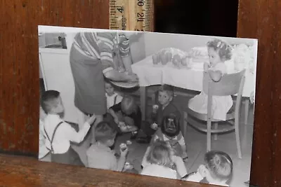 Vintage Photo 1950 Kids Birthday Party • $5