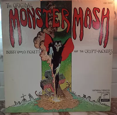 The Original Monster Mash Bobby Boris Pickett Crypt Kicker LP Record Album 1973 • $19.99