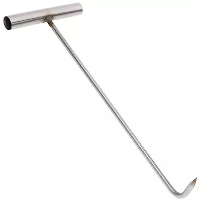 DOITOOL Manhole Cover Hook Stainless Steel Drain Grate Lifter T Style Handle ... • $35.38