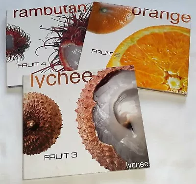 Fruit 3 Lychee - Fruit 4 Rambutan - Fruit 5 Orange - 3 Cd Lot • $23.99