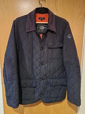 Gant Medium Navy Quilted Jacket Men's • £15