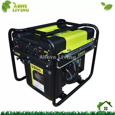 Inverter Generator 3.5KW Max 3KW Rated Open Frame Portable Pure Sine Camping RV • $1099.99