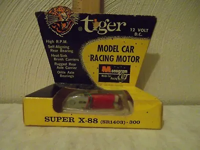 Monogram Hot Shot Midget  Tiger Model Car Racing  Motor # SR1403 - NOS. • $55