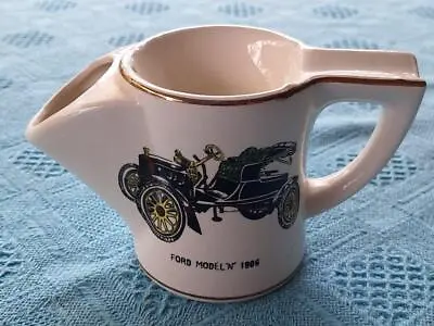 VINTAGE Original FORD Model N 1906 SHAVING MUG Rare. Made In Japan Gold Rim Trim • $19.99