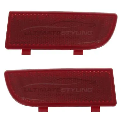 Mercedes Vito Rear Reflector W639 Van 2003-2016 Red Lens Plastic Bumper 1 Pair • $44.33