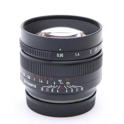 Shichikosho 7Artisans 50Mm F0.95 For Sony E/Aps-C Black Lens Interchangeable • $276.54
