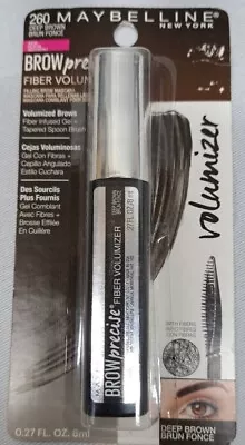 Maybelline New York Brow Precise Volumizer Mascara 0.27 Oz Choose Your Color • $5.99