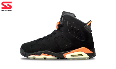 Nike Jordan 6 Retro Infrared Black Red 2014 GS (384665-023) Youth Size 6Y-7Y • $149