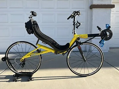 Performer Cycle Recumbent Road Bike Hi Racer 700C W/ Carbon Seat Upgrade • $800