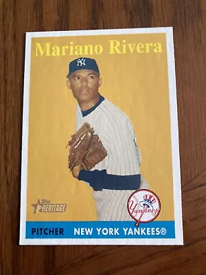 2007 Topps Heritage Mariano Rivera Yellow Name #61 • $3.85