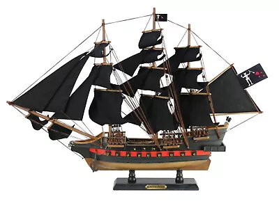 Wooden Blackbeard's Queen Anne's Revenge Black Sails Limited Model Pirate Ship 2 • $292.38