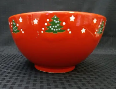 WAECHTERSBACH Christmas Tree 9  Serving Bowl ~ Vintage ~ GERMANY • $25