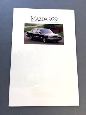 1990 Mazda 929 16-page Original Car Sales Brochure Catalog • $13.56