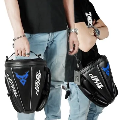 Motocentric Tail Bag Motorcycle Waterproof Motorcycle Seat Bag Rear Tank Bag • $36.99