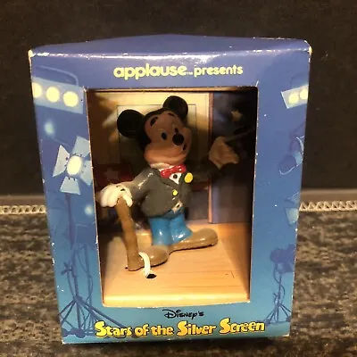 Disney Mickey Mouse Stars Of The Silver Screen Applause PVC Toy Figure In Box • $12.99