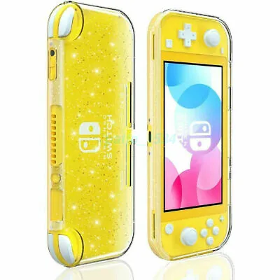 Glitter Clear Silicone Case Transparent Protective Cover For NS Switch Lite Au • $16.45