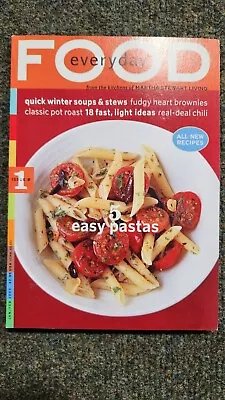 MARTHA STEWART Everyday Food  Issue #1 2003 • $8.99