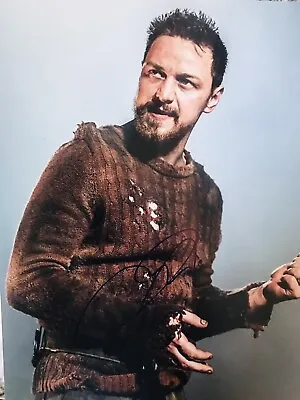 James McAvoy Signed Macbeth 8x10 Photo In Person. Exact Proof. X Men Days Future • $85
