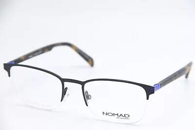 New Morel Nomad 40052n Nb10 Black Havana Blue Authentic Eyeglasses 51-19 • $88.11