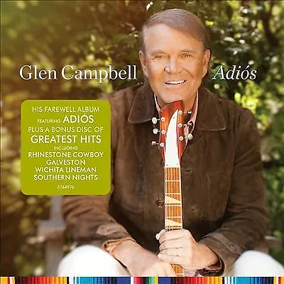 Glen Campbell : Adiós CD Special  Album 2 Discs (2017) FREE Shipping Save £s • £2.41