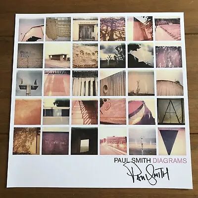 Paul Smith  - Diagrams 12 X12  Signed Print Autographed Maximo Park • £12.95