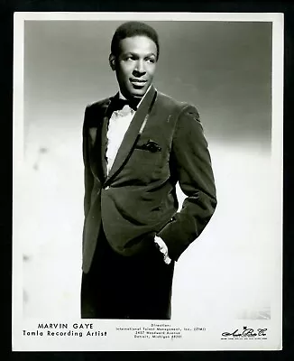 MARVIN GAYE Legendary R&B Soul Vocalist 1960's Original Photo Type 1 Motown • $125