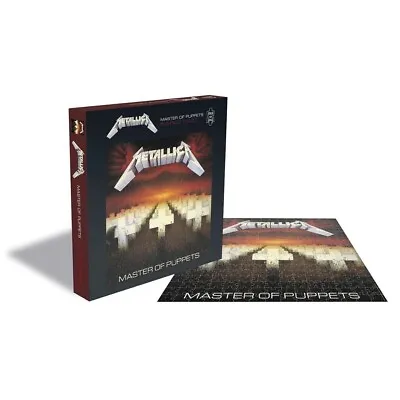 Metallica Master Of Puppets 500 Piece Puzzle Rock Saws Heavy Metal Legends • $27.50