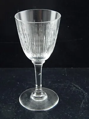 Antique Candleholder Baccarat Stem Glass Crystal Porto Rosolio Von 1916 • $33.09