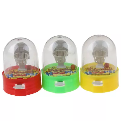 Mini Basketball Ball Shooting Desk Toys Finger Desktop Games Kids Training To CA • $0.88