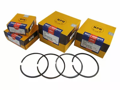 NPR PISTON RINGS 030 CHROME For MITSUBISHI 4G54 PAJERO MAZDA B2600 T2600 • $130.47