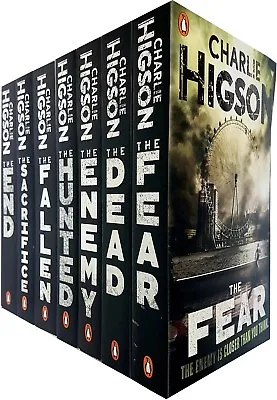  The Enemy Series Collection Charlie Higson 7 Books Set Enemy Dead Sacrifice • £20.88