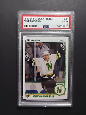 1990 Upper Deck #46 Mike Modano RC PSA 9 Mint HOF • $19.99