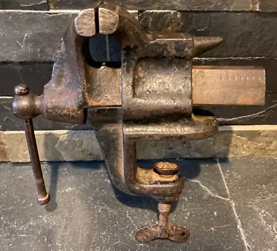 $69.95 • Buy Antique 1890's Small Bench Vise Jewelers Silversmith 2 1/2  #119